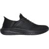 Skechers USA Men’s Slade-Ocon 210811 Knitted Bungee Lace Slip-Ins(Black)