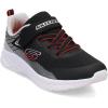 Skechers Unisex-Child Microspec Ii-Zovrix Sneaker(Black/Silver)