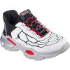 Skechers Unisex-Child Skech-Bots-Orbitron Sneaker(White/Black/Red)