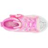 Skechers Unisex-Child Twinkle Sparks-Ombre Dazzle Sneaker(Pink/Multi)