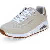 Skechers Unisex-Child Uno Gen1-Shimmer Away Sneaker(Natural)