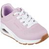 Skechers Unisex-Child Uno Gen1-Shimmer Away Sneaker(Pink)