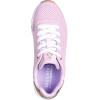 Skechers Unisex-Child Uno Gen1-Shimmer Away Sneaker(Pink)