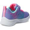 Skechers Unisex-child Microspec Plus – Swirl Sweet Sneaker(Perwinkle/Multi)