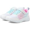 Skechers Unisex-child Microspec Plus – Swirl Sweet Sneaker(White/Multi)