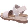 Skechers Women’s 114147 Sandal(Off White Textile)