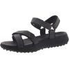 Skechers Women’s 600 Spikeless Golf Sandal(Black)