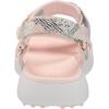 Skechers Women’s 600 Spikeless Golf Sandal(Light Pink/Multi Snake Print)
