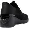 Skechers Women’s A-Wedge-Crecent Hands Free Slip-ins Sneaker(Black/Black)