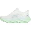 Skechers Women’s Aero Burst Hands Free Slip-ins Sneaker(Off White/Green)