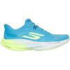 Skechers Women’s Aero Spark Sneaker(Blue/Lime)