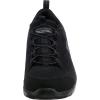 Skechers Women’s Arch Fit Refine Don’t Go Sneaker(Black Duraleather Mesh Charcoal Trim)