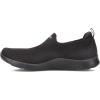 Skechers Women’s Arch Fit Refine Don’t Go Sneaker(Black Heathered Knit)