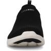 Skechers Women’s Arch Fit Refine Don’t Go Sneaker(Black Knit W White Trim)