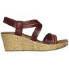 Skechers Women’s Beverlee Delicate Glow Sandal(Chocolate)