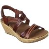 Skechers Women’s Beverlee Delicate Glow Sandal(Chocolate)