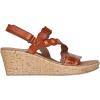 Skechers Women’s Beverlee-Cherished Aura Wedge Sandal(Luggage)