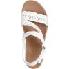 Skechers Women’s Beverlee-Cherished Aura Wedge Sandal(White)