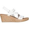 Skechers Women’s Beverlee-Cherished Aura Wedge Sandal(White)