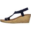 Skechers Women’s Beverlee-Date Glam Sandal Wedge(Navy)