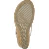 Skechers Women’s Beverlee-Date Glam Sandal Wedge(Off-white)