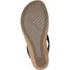 Skechers Women’s Beverlee-Dazzling Charm Wedge Sandal(Navy)