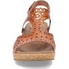 Skechers Women’s Beverlee-Easy to Adore Wedge Sandal(Luggage)