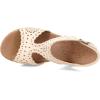 Skechers Women’s Beverlee-Easy to Adore Wedge Sandal(Off-white)