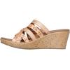 Skechers Women’s Beverlee-New Resort Wedge Sandal(Natural)