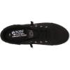 Skechers Women’s Bobs B Cute Sneaker – Memory Foam, Flexible Outsole, Lightweight Vegan Shoes(Black/Rose Gold Leather)