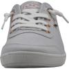 Skechers Women’s Bobs B Cute Sneaker – Memory Foam, Flexible Outsole, Lightweight Vegan Shoes(Light Grey)