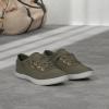 Skechers Women’s Bobs B Cute Sneaker – Memory Foam, Flexible Outsole, Lightweight Vegan Shoes(Olive)