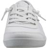 Skechers Women’s Bobs B Cute Sneaker – Memory Foam, Flexible Outsole, Lightweight Vegan Shoes(White/Silver)