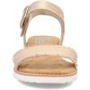 Skechers Women’s Bobs Desert Kiss-Gold Crush Sandal(Gold)