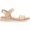 Skechers Women’s Bobs Desert Kiss-Gold Crush Sandal(Gold)
