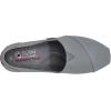 Skechers Women’s Bobs Plush-Peace & Love Ballet Flat(Light Grey)