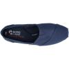 Skechers Women’s Bobs Plush-Peace & Love Ballet Flat(Navy/White)