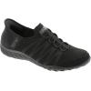Skechers Women’s Breathe Easy-Roll with Me Sneaker(Black)