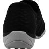 Skechers Women’s Breathe Easy-Roll with Me Sneaker(Black/Aqua)
