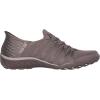Skechers Women’s Breathe Easy-Roll with Me Sneaker(Dark Taupe)