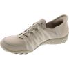 Skechers Women’s Breathe Easy-Roll with Me Sneaker(Taupe)