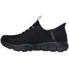 Skechers Women’s Brilliance-Night Shift Hands Free Slip-ins Sneaker(Black)