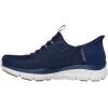 Skechers Women’s Brilliance-Night Shift Hands Free Slip-ins Sneaker(Navy)