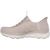 Skechers Women’s Brilliance-Night Shift Hands Free Slip-ins Sneaker(Taupe)