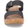 Skechers Women’s Brystol Wedge Sandal(Black)