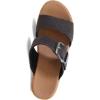 Skechers Women’s Brystol Wedge Sandal(Black)