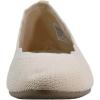 Skechers Women’s Cleo 2.0-Love Spell Scalloped Knit Skimmer Flats with Air-Cooled Memory Foam Ballet(Natural)