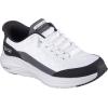Skechers Women’s Contour Foam Cozy Fit Hands Free Slip-ins Sneaker(White/Black)