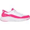 Skechers Women’s Contour Foam Cozy Fit Hands Free Slip-ins Sneaker(White/Hot Pink)