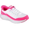 Skechers Women’s Contour Foam Cozy Fit Hands Free Slip-ins Sneaker(White/Hot Pink)